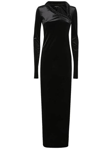 Emporio Armani Dresses Black - EMPORIO ARMANI - BALAAN 1