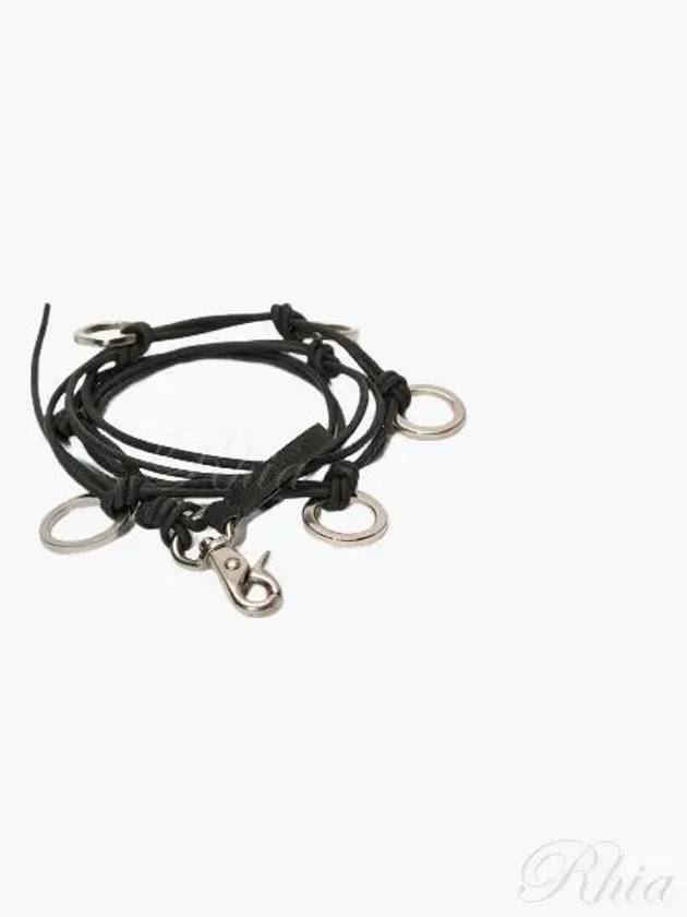 Ladon Leather Belt Black - OUR LEGACY - BALAAN 2