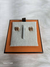 Pop H Mini Earrings Rose Gold - HERMES - BALAAN 4