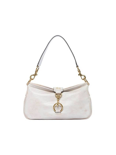 Snap Hook Leather Shoulder Bag White - MIU MIU - BALAAN 2