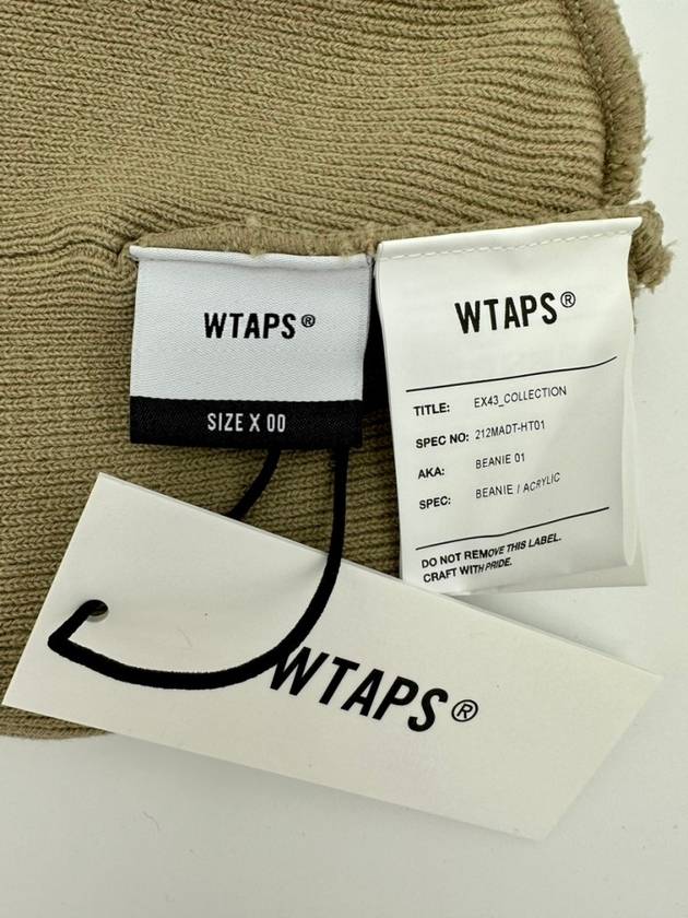 BEANIE EX43 COLLECTION 212MADT HT01 ONE SIZE - WTAPS - BALAAN 4