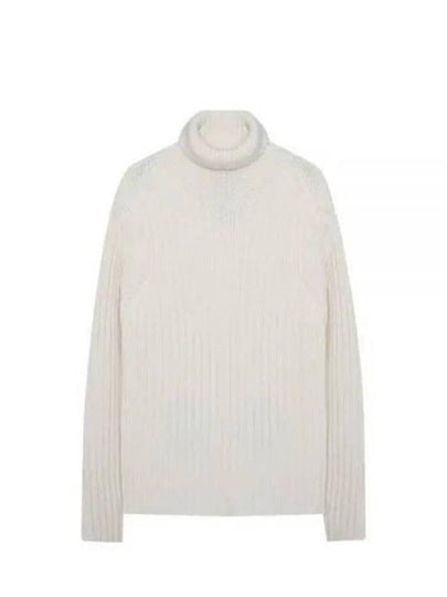 Wool Turtleneck White - TEN C - BALAAN 2