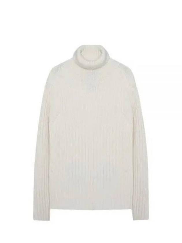 Wool Turtleneck White - TEN C - BALAAN 2