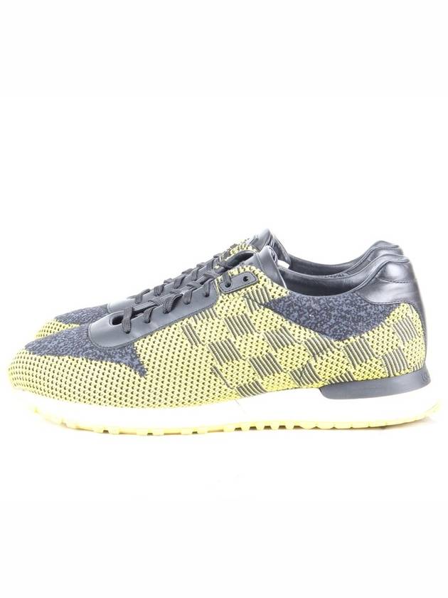 Damier knit runaway sneakers yellow 8 270 - LOUIS VUITTON - BALAAN 4