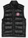 Crofton Logo Patch Padding Vest Black - CANADA GOOSE - BALAAN 3