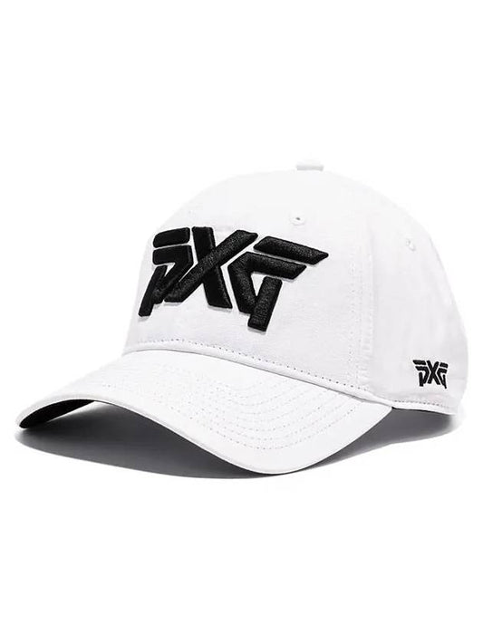 Lightweight Unstructured Low Crown Velcro Golf Cap Hat White - PXG - BALAAN 1