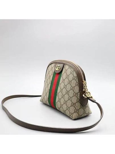 499621 Web Stripe Detail Gold Double G Ophidia Cross Bag - GUCCI - BALAAN 2