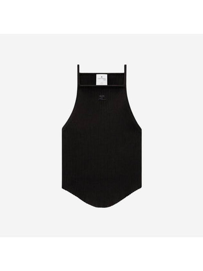 Holistic Ribbed Knit Sleeveless Black - COURREGES - BALAAN 2