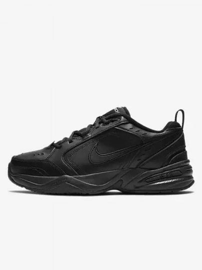 Air Monarch IV Low Top Sneakers Black - NIKE - BALAAN 2