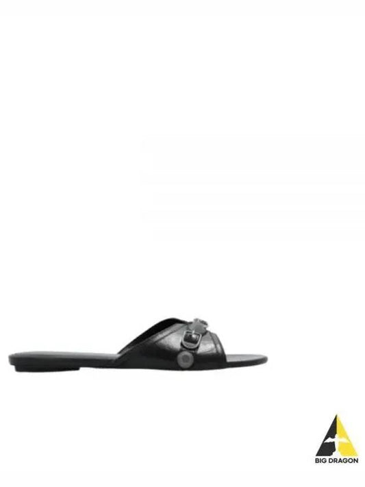 Le Cagole Slippers Black - BALENCIAGA - BALAAN 2