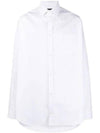 Cocoon Long Sleeve Shirt White - BALENCIAGA - BALAAN 1