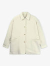 Eligio Single Coat White - MAX MARA - BALAAN 2