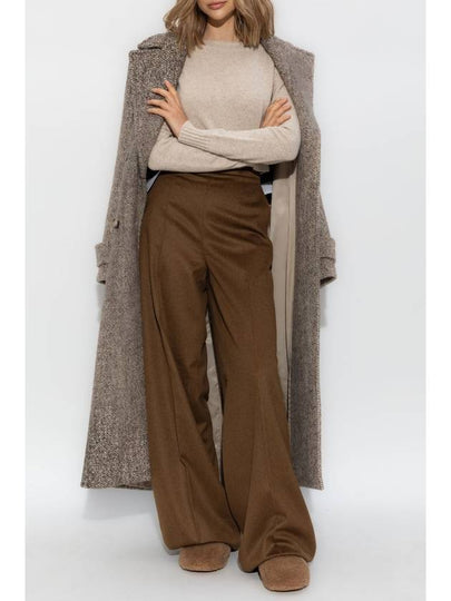 Max Mara Wool Trousers Axe, Women's, Brown - MAX MARA - BALAAN 2