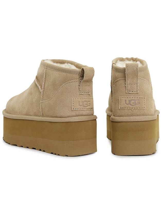 Classic Ultra Mini Platform Winter Boots Sand - UGG - BALAAN 7