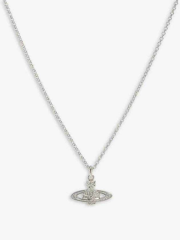 Mini Bas Relief Pendant Necklace Silver - VIVIENNE WESTWOOD - BALAAN 3