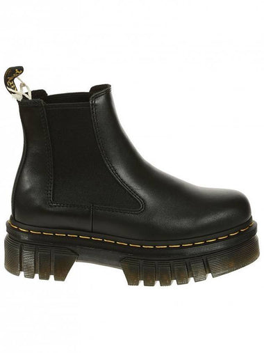 Audrick Nappa Leather Chelsea Boots Black - DR. MARTENS - BALAAN 1