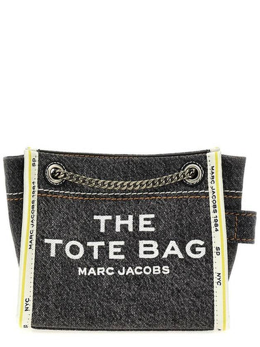 Marc Jacobs 'The Denim Chain Crossbody Tote' Crossbody Bag - MARC JACOBS - BALAAN 1