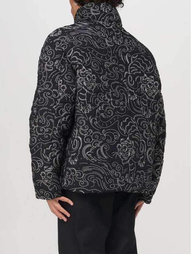 Allover Print Jacket Black - KENZO - BALAAN 3