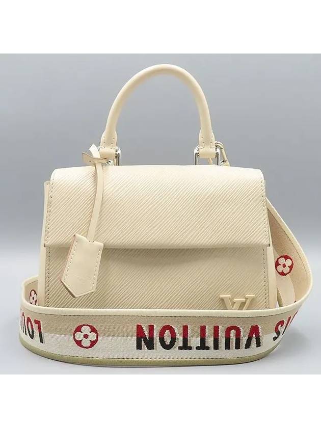 M58928 Ivory Epi Clooney Mini Quartz Tote Bag Shoulder Strap 2WAY - LOUIS VUITTON - BALAAN 4