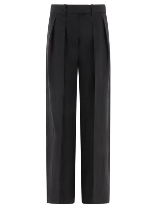 Straight Pants MH126P8512C101 Black - BRUNELLO CUCINELLI - BALAAN 1