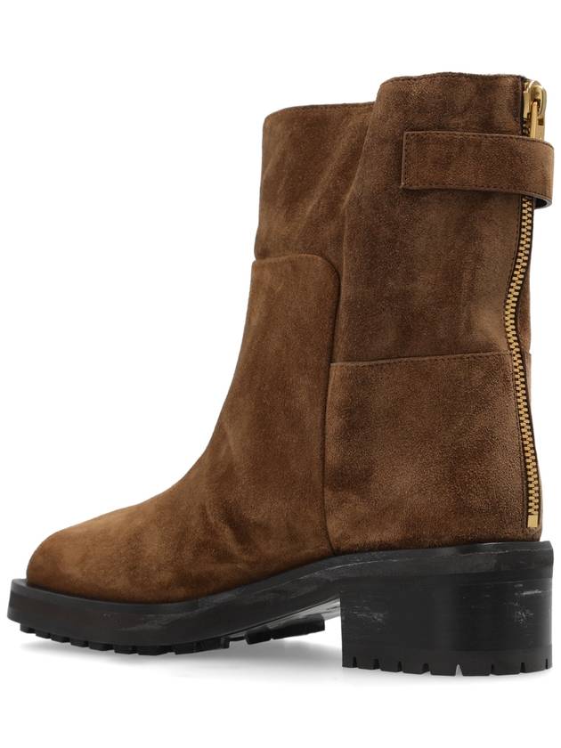 Jimmy Choo Suede Ankle Boots Brooklyn, Women's, Brown - JIMMY CHOO - BALAAN 5