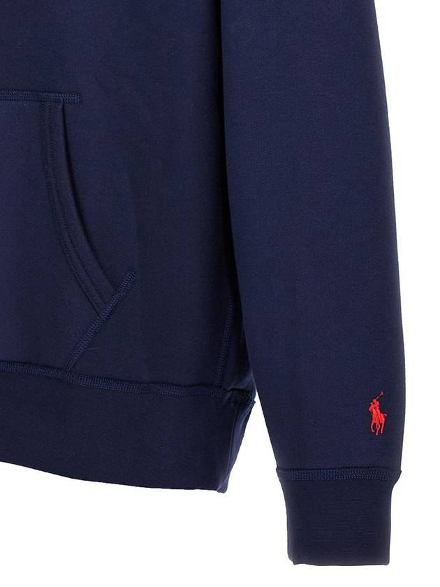 Hooded Sweatshirt 710926600001 Blue - POLO RALPH LAUREN - BALAAN 5