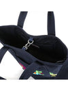 Boke Boy Strap Tote Bag Navy Blue - KENZO - BALAAN 6