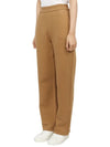 Damiana Brushed Straight Pants Camel - MAX MARA - BALAAN 5