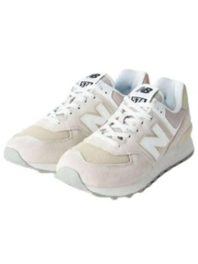 574 Low Top Sneakers White Grey - NEW BALANCE - BALAAN 2