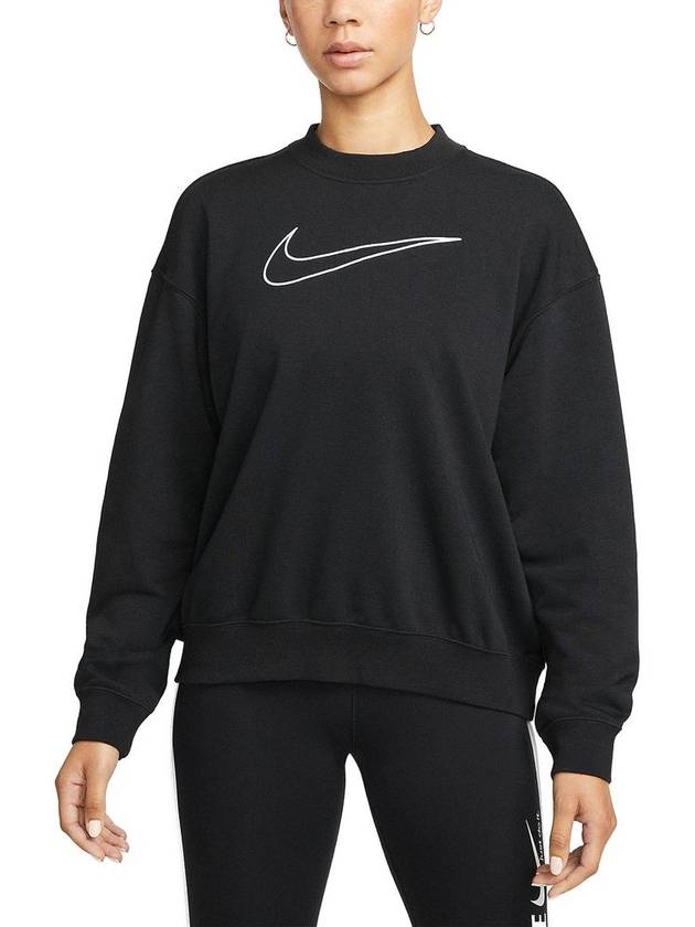 Dri-Fit Get Fit Sweatshirt Black - NIKE - BALAAN 2