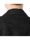 19SS Saint Laurent Hidden Button String Black Field Jacket - SAINT LAURENT - BALAAN 8