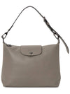 Le Pliage Shoulder Bag Grey - LONGCHAMP - BALAAN 2