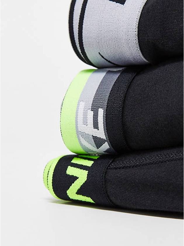 Dri-Fit Essential Cotton Stretch Briefs 3 Pack Black - NIKE - BALAAN 5