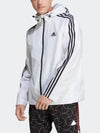 Essentials 3S Woven Windbreaker White - ADIDAS - BALAAN 2