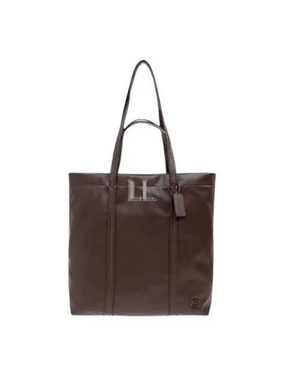 Hall 33 Tote Bag Brown - COACH - BALAAN 2