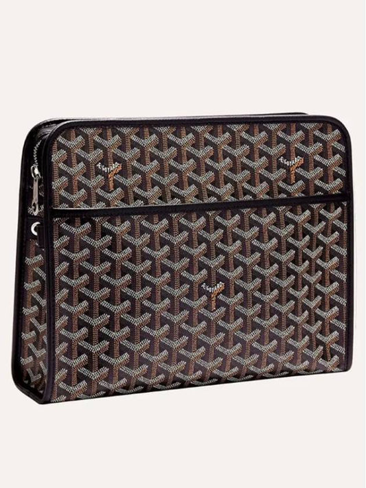 Jouvence GM Toilet Clutch Bag Black - GOYARD - BALAAN 2