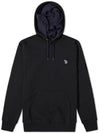 Zebra Patch Hood Black - PAUL SMITH - BALAAN 1