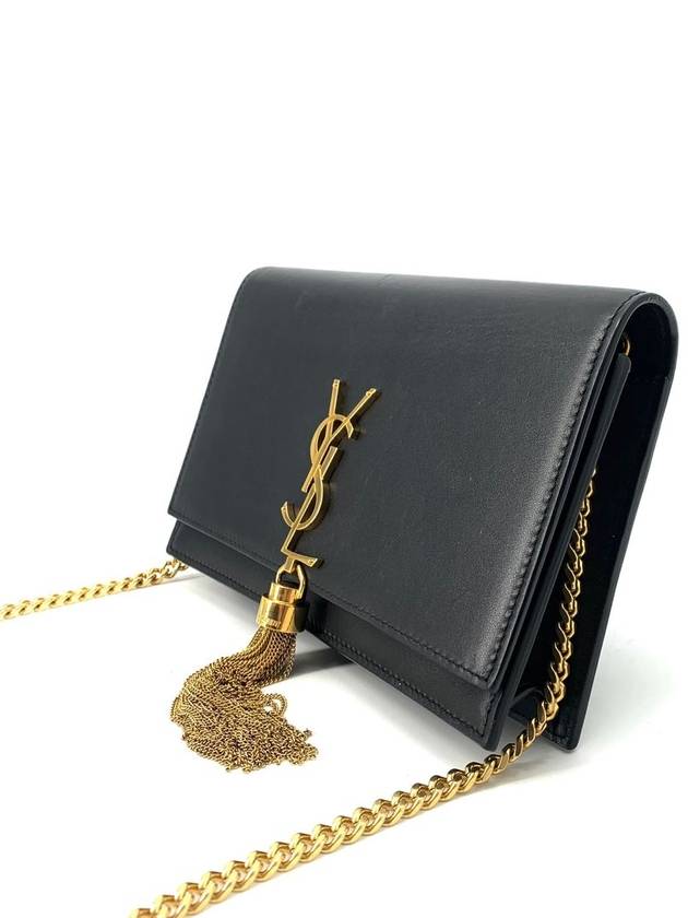 Monogram Kate Tassel WOC Cross Bag 425159 - SAINT LAURENT - BALAAN 4