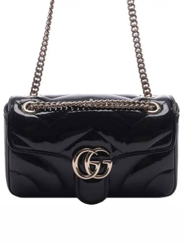 GG Marmont Small Shoulder Bag Gold Black - GUCCI - BALAAN 2