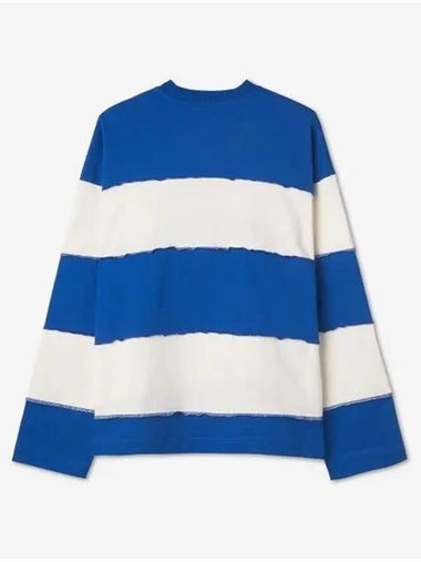 Classic Striped T Shirt White Boutique Blue CRTWXJER046JER0127479 - SUNNEI - BALAAN 1