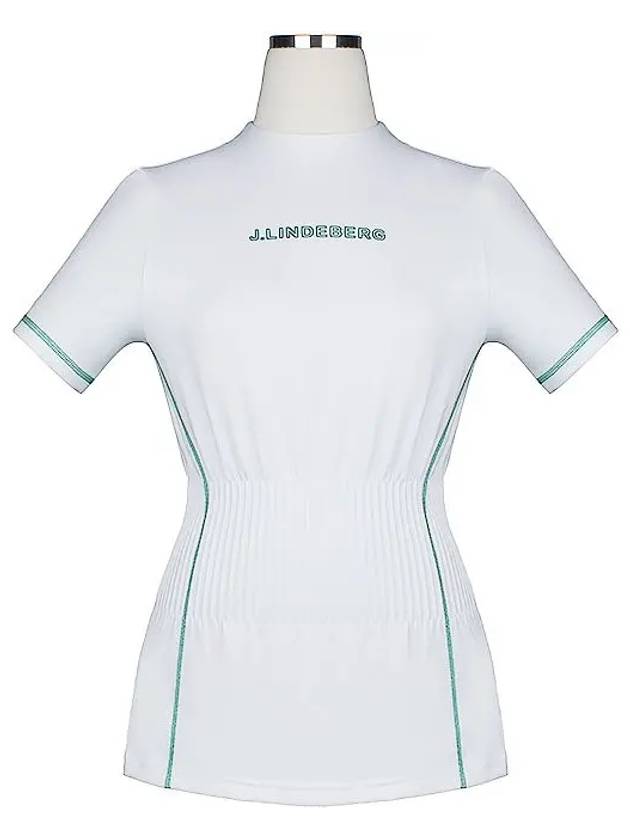 Kim short sleeve t-shirt white - J.LINDEBERG - BALAAN 2