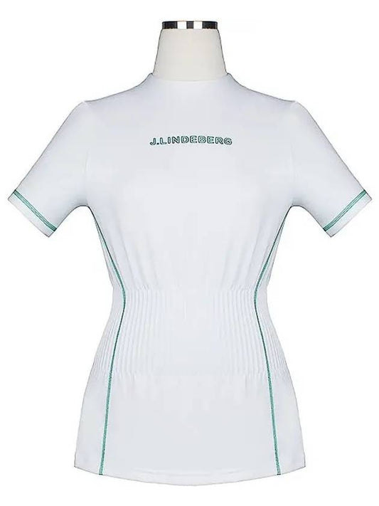 Kim short sleeve t-shirt white - J.LINDEBERG - BALAAN 2