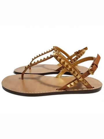 S0J62 KKQ HG5 Rockstud sandals - VALENTINO - BALAAN 1