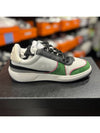 CC logo fabric suede sneakers white green G38803 - CHANEL - BALAAN 3