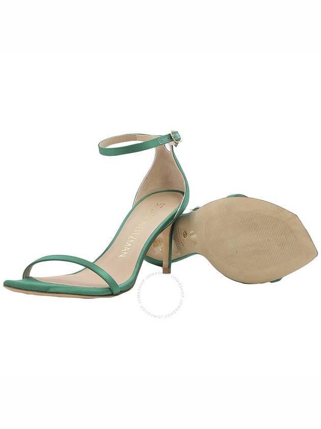 Stuart Weitzman Ladies Kelly Green Nudistcurve 75 Sandals, Brand Size 35 ( US Size 4.5 ) - STUART WEITZMAN - BALAAN 2