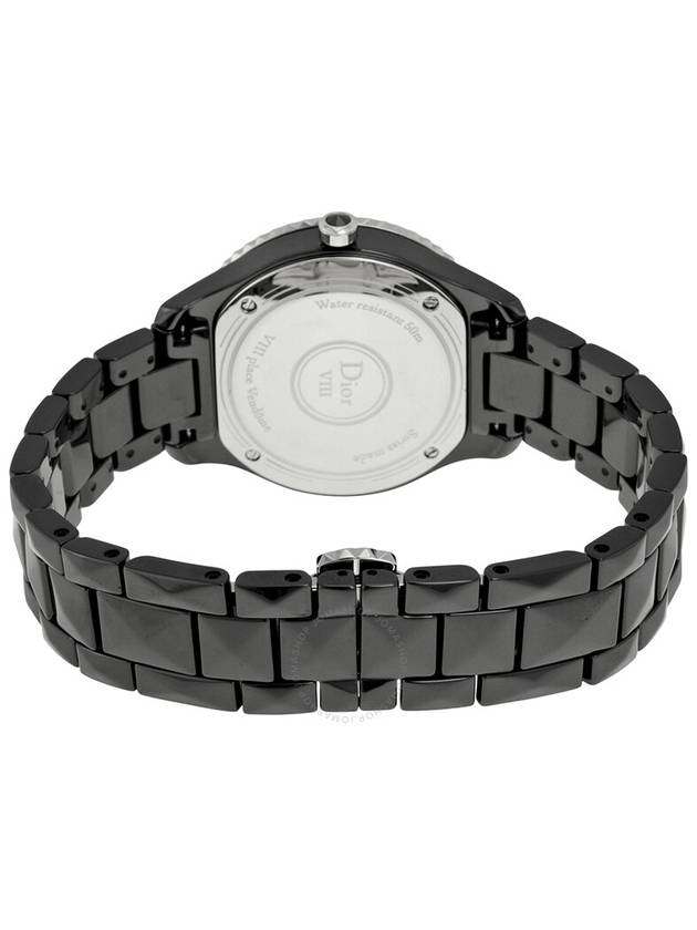 Dior VIII Diamond Bezel Black Ceramic Ladies Watch 1231E1C001 - DIOR - BALAAN 3