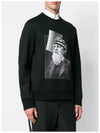 Men's Poseidon Print Sweatshirt Black - NEIL BARRETT - BALAAN 4