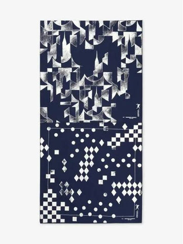 Patchwork Scarf Navy PS461BD013 - ENGINEERED GARMENTS - BALAAN 1