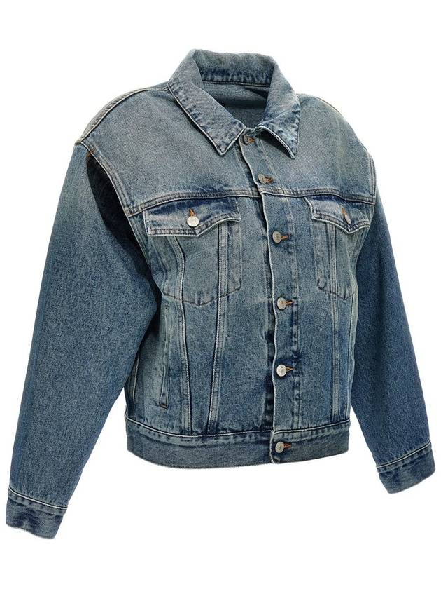 Mm6 Maison Margiela Cut-Out Denim Jacket - MAISON MARGIELA - BALAAN 3