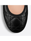 Quilted Cannage Lambskin Ballet Flats Black - DIOR - BALAAN 5